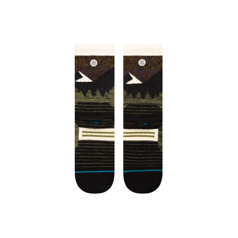 STANCE VOLNENE TEHNIČNE NOGAVICE WOOL CREW OLIVE