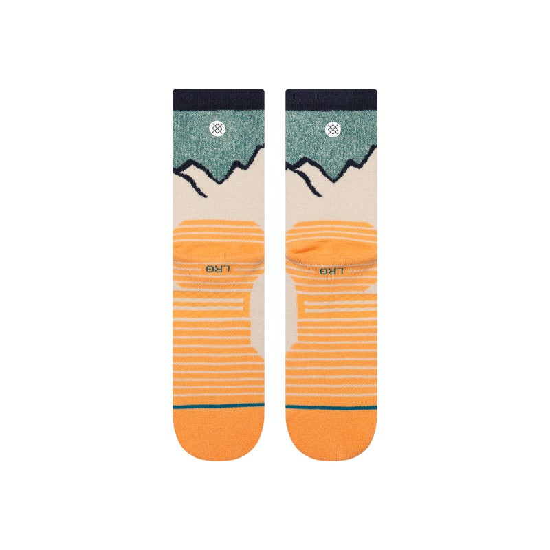 STANCE TEHNIČNE NOGAVICE PEAKING HIKE CREW TAN