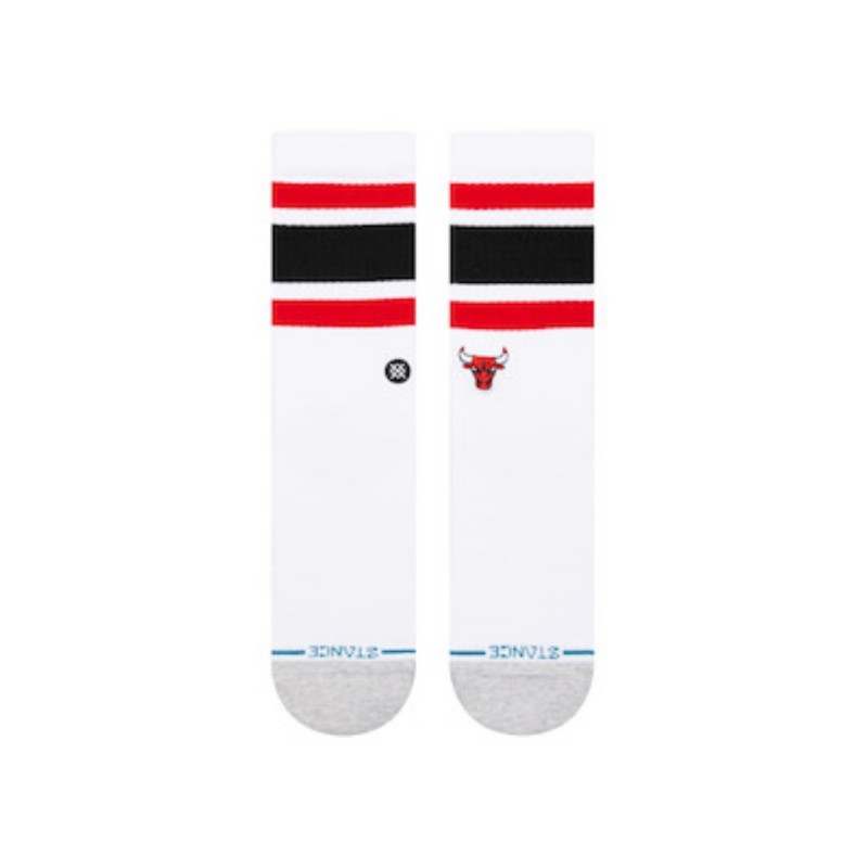 stance nba nogavice crew vintage chi white
