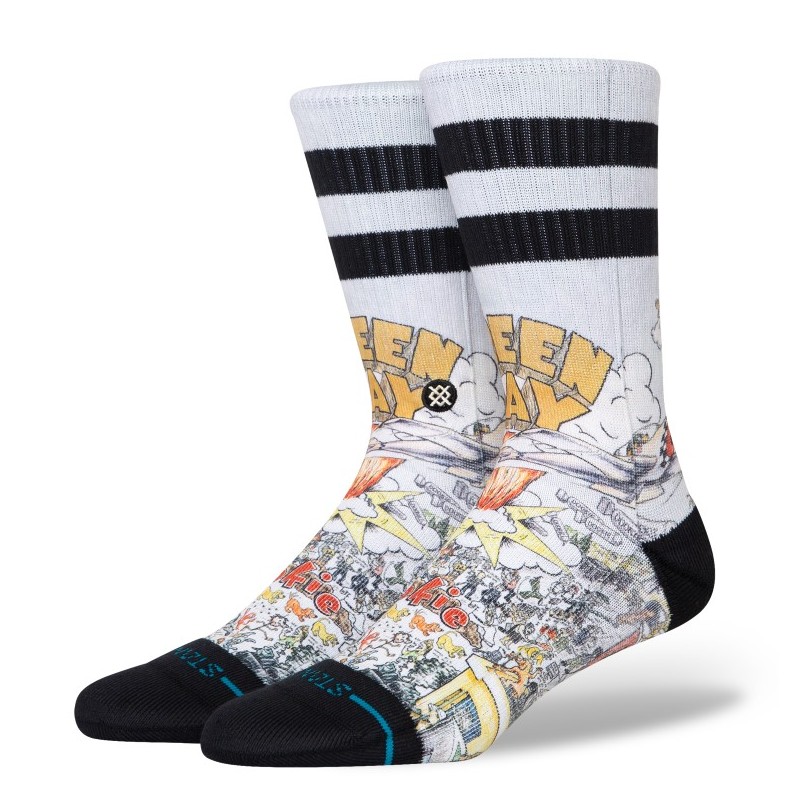 stance nogavice GREEN DAY basket case multi crew