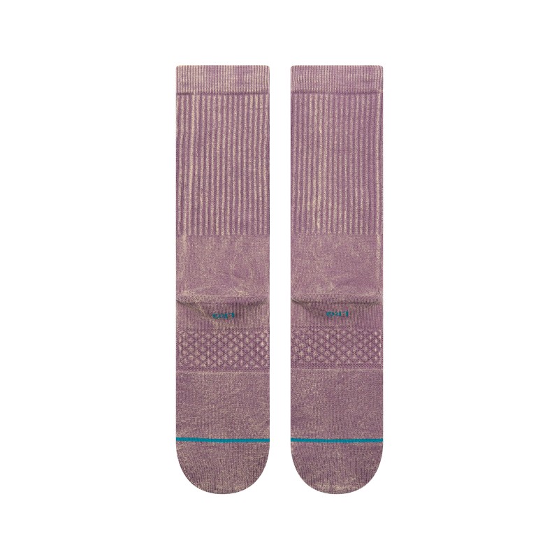 STANCE NOGAVICE ICON DYED CREW PLUM