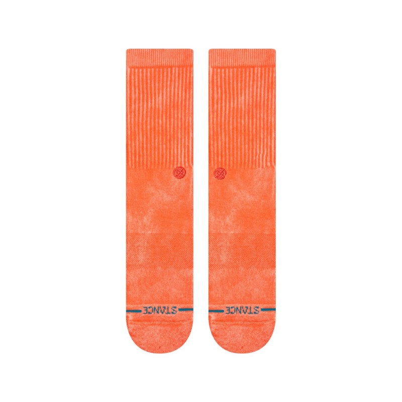 stance nogavice icon crew dyed coral