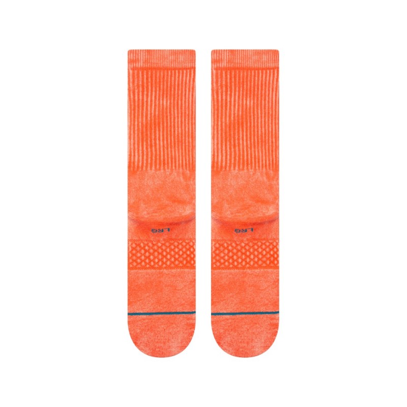 stance nogavice icon crew dyed coral