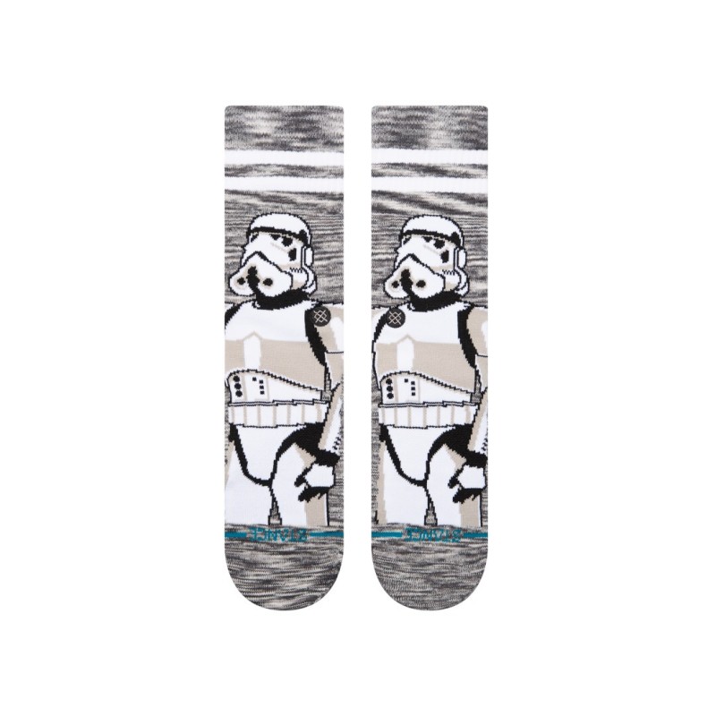 stance nogavice STAR WARS crew the storm trooper white