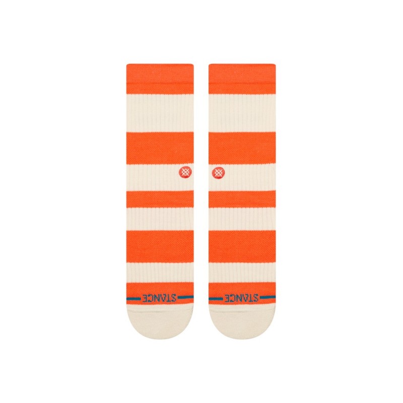 stance nogavice crew fred red