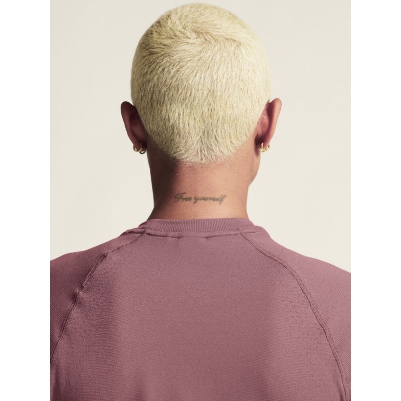 CRAFT ŽENSKA MAJICA Z DOLGIMI ROKAVI ACTIVE COMFORT 2 PUDRASTO ROZA ROSE BROWN - AKTIVNO PERILO