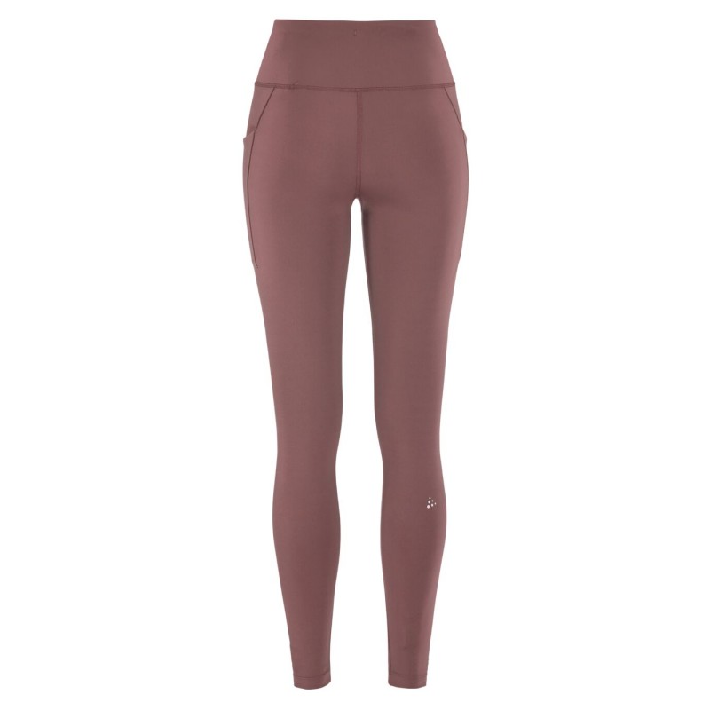 CRAFT ŽENSKE DOLGE  PAJKICE ADV ESSENCE TIGHTS 3 PUDRASTO VIJOLIČNA FLINT