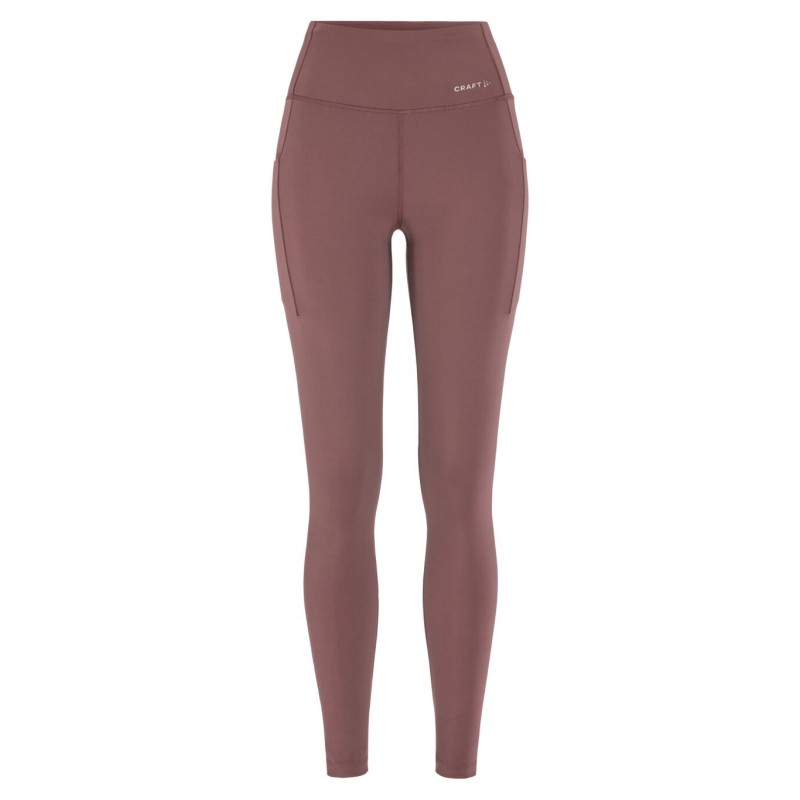 CRAFT ŽENSKE DOLGE  PAJKICE ADV ESSENCE TIGHTS 3 PUDRASTO VIJOLIČNA FLINT