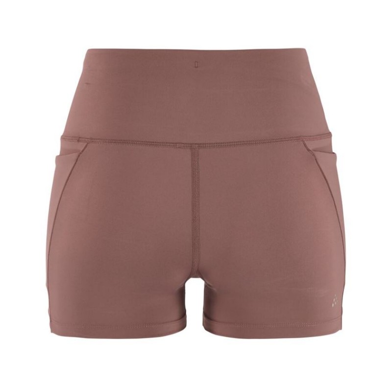 CRAFT ŽENSKE KRATKE HLAČE ADV ESSENCE HOTPANTS 3 PUDRASTO VIJOLIČNA FLINT