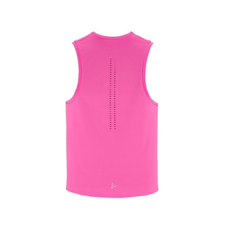 CRAFT ŽENSKA MAJICA BREZ ROKAVOV PRO HYPERVENT SINGLET ROZA MAGENTA