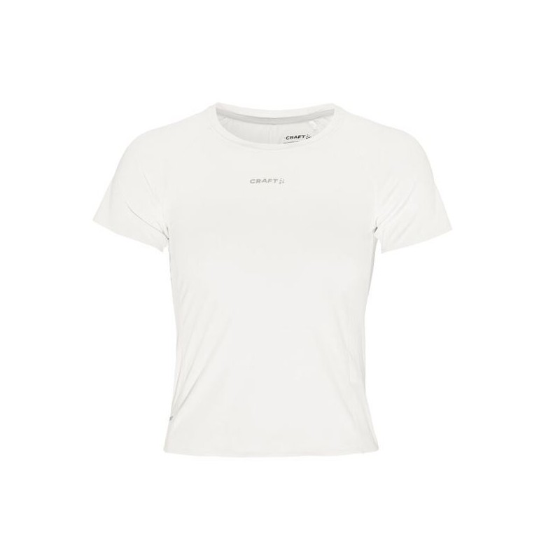 CRAFT ŽENSKA KRAJŠA MAJICA S KRATKIMI ROKAVI PRO HYPERVENT CROPPED TEE BELA WHITE