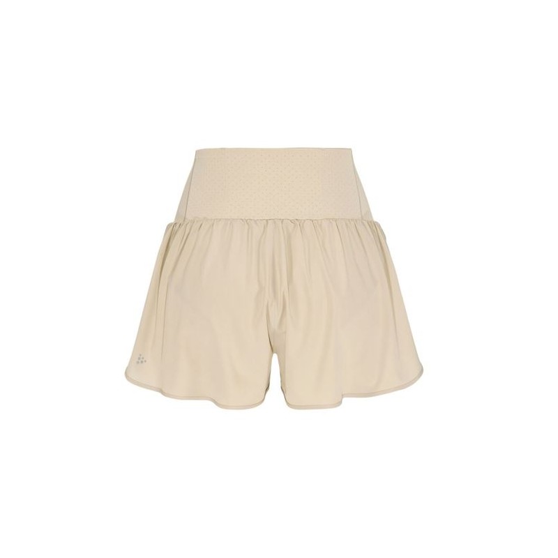 CRAFT ŽENSKE ŠIROKE KRATKE HLAČE PRO HYPERVENT WIDE SHORTS BEŽ PLASTER