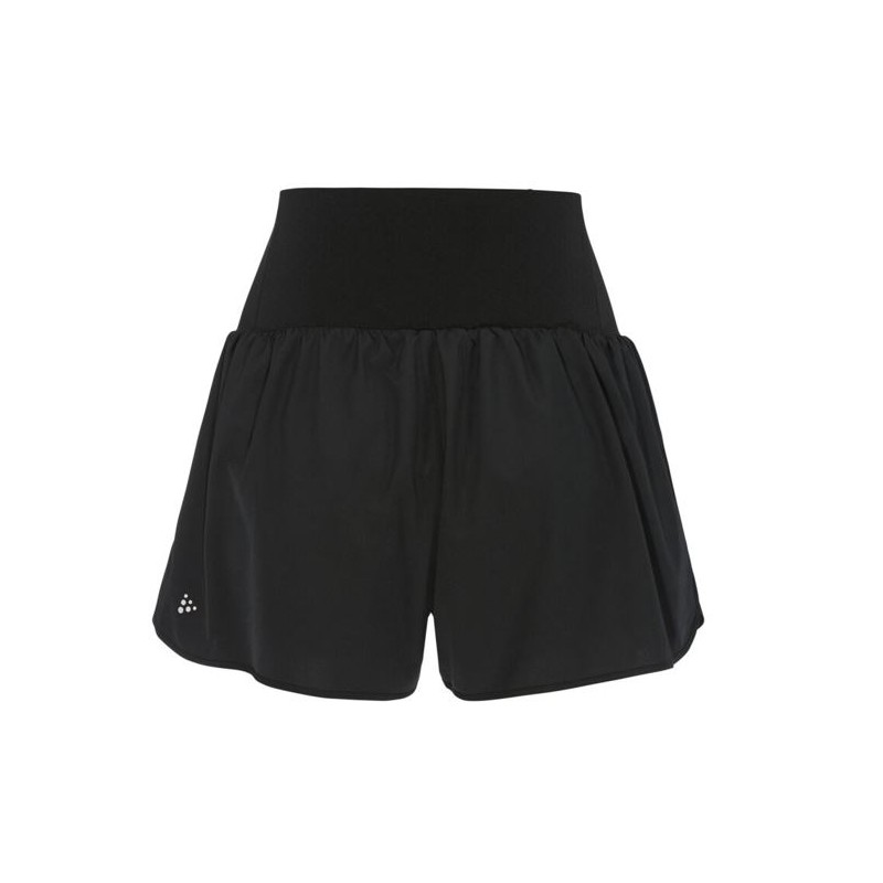 CRAFT ŽENSKE ŠIROKE KRATKE HLAČE PRO HYPERVENT WIDE SHORTS ČRNA BLACK