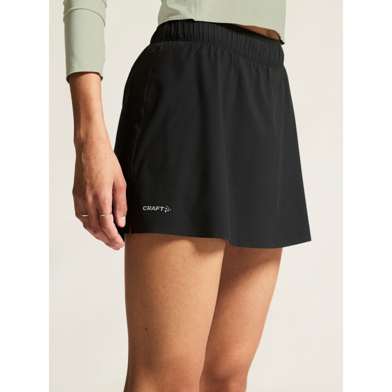 CRAFT ŽENSKO ŠPORTNO KRILO PRO HYPERVENT SKIRT ČRNA BLACK