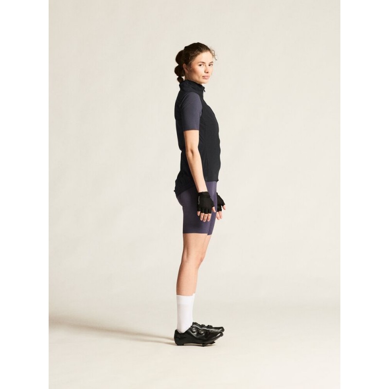 CRAFT ŽENSKI LAHEK KOLESARSKI PROTIVETRNI BREZROKAVNIK ADV ENDUR LIGHT WIND VEST ČRNA BLACK