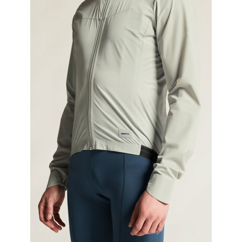 CRAFT MOŠKA LAHKA KOLESARSKA JAKNA/VETROVKA ADV ENDUR LIGHT WIND JACKET SIVA PIGEON