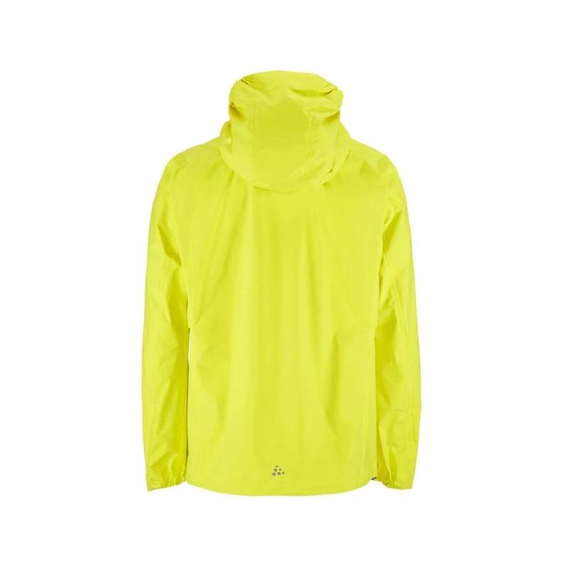 CRAFT MOŠKA VODOODPORNA JAKNA CORE HYDRO JKT NEON RUMENA FLUMINO
