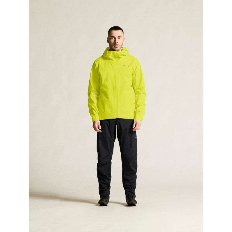 CRAFT MOŠKA VODOODPORNA JAKNA CORE HYDRO JKT NEON RUMENA FLUMINO