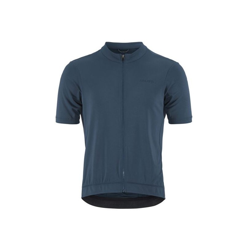CRAFT MOŠKA KOLESARSKA MAJICA S KRATKIMI ROKAVI Z ZADRGO CORE EVERYDAY SS JERSEY TEMNO MODRA NORTH
