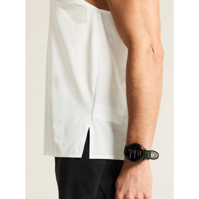CRAFT MOŠKA TEKMOVALNA MAJICA BREZ ROKAVOV PRO RACE DAY SINGLET 2 BELA WHITE