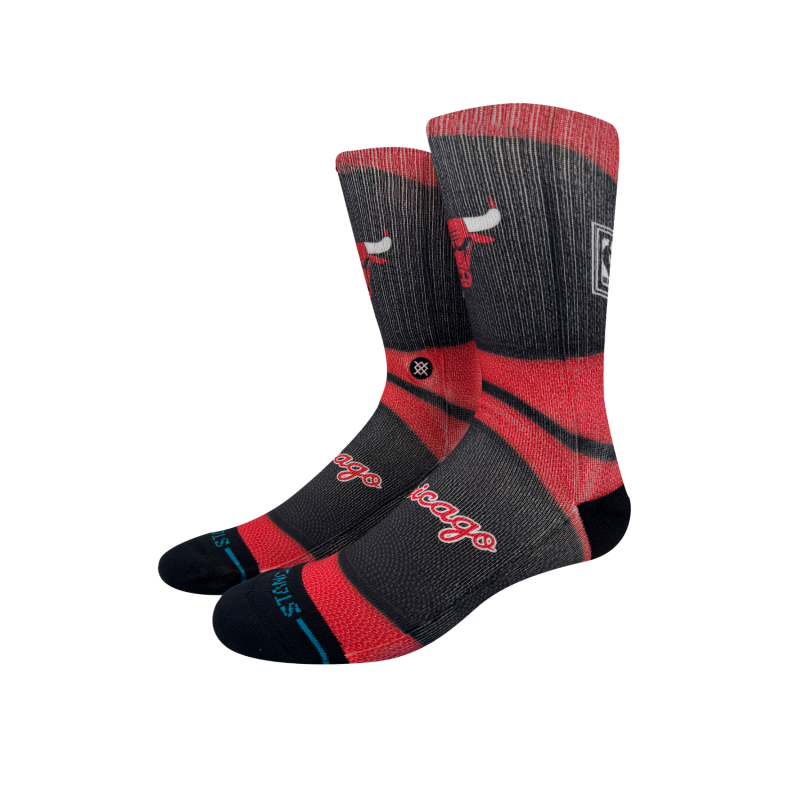 STANCE NOGAVICE CHI MINI BALL HWC RED CREW NBA
