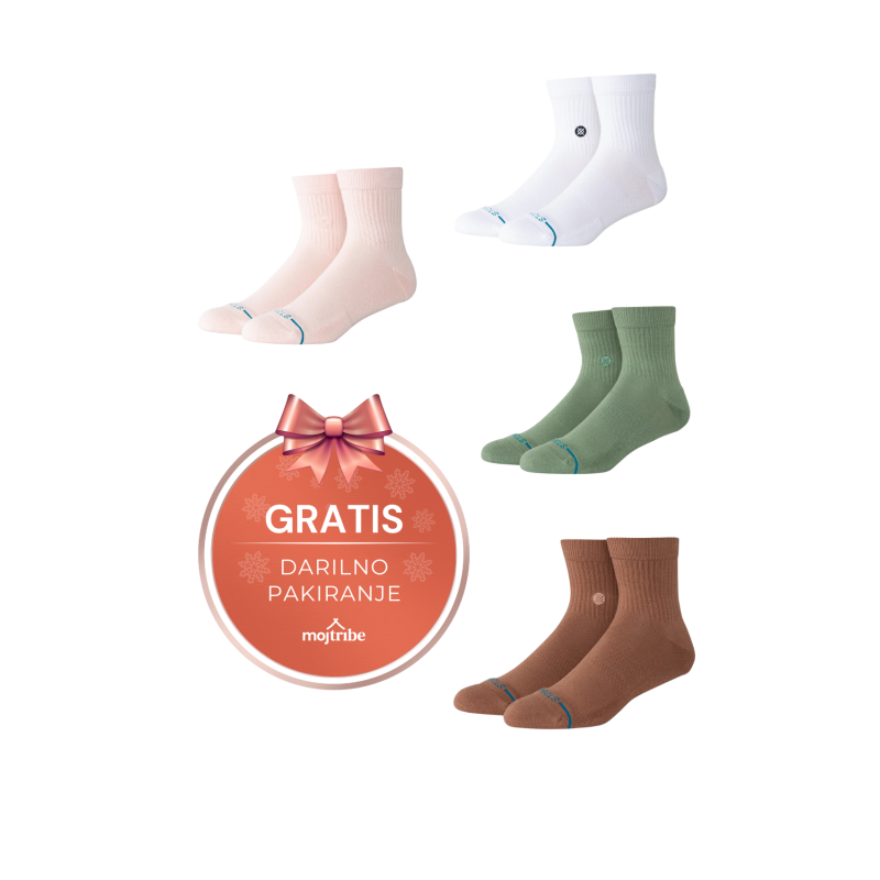 Stance paket quarter nogavic za prosti čas, darilno pakiranje