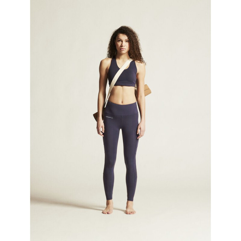 CRAFT ŽENSKE PREHODNE DOLGE PAJKICE ADV ESSENCE TIGHTS 2 TEMNO VIJOLIČNA DK PLUM