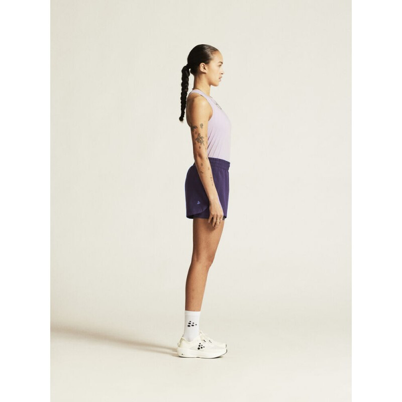 CRAFT ŽENSKE KRATKE HLAČE ADV ESSENCE 2-IN-1 SHORTS 2 TEMNO VIJOLIČNA DK PLUM