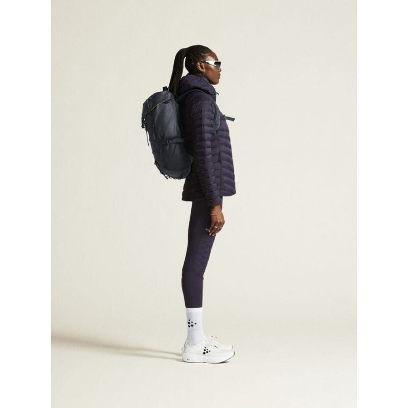 CRAFT ŽENSKA LAHKA PUHOVKA IZ PRAVEGA PUHA ADV EXPLORE LIGHT DOWN JACKET TEMNO VIJOLIČNA DK PLUM