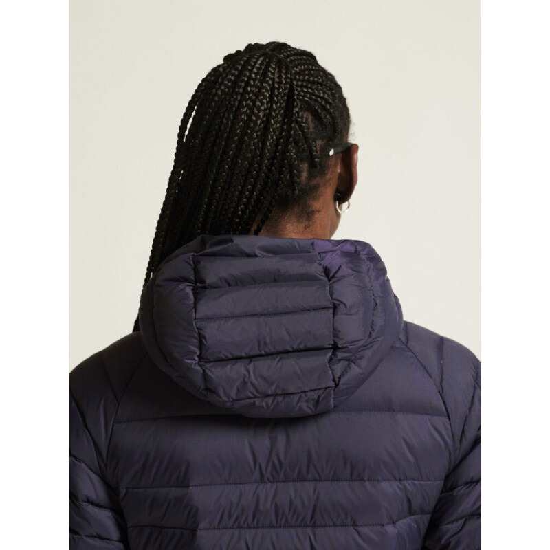 CRAFT ŽENSKA LAHKA PUHOVKA IZ PRAVEGA PUHA ADV EXPLORE LIGHT DOWN JACKET TEMNO VIJOLIČNA DK PLUM