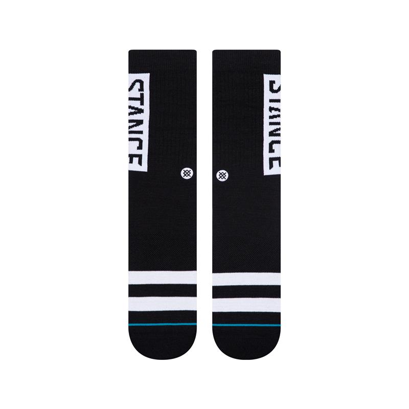 stance nogavice og crew black