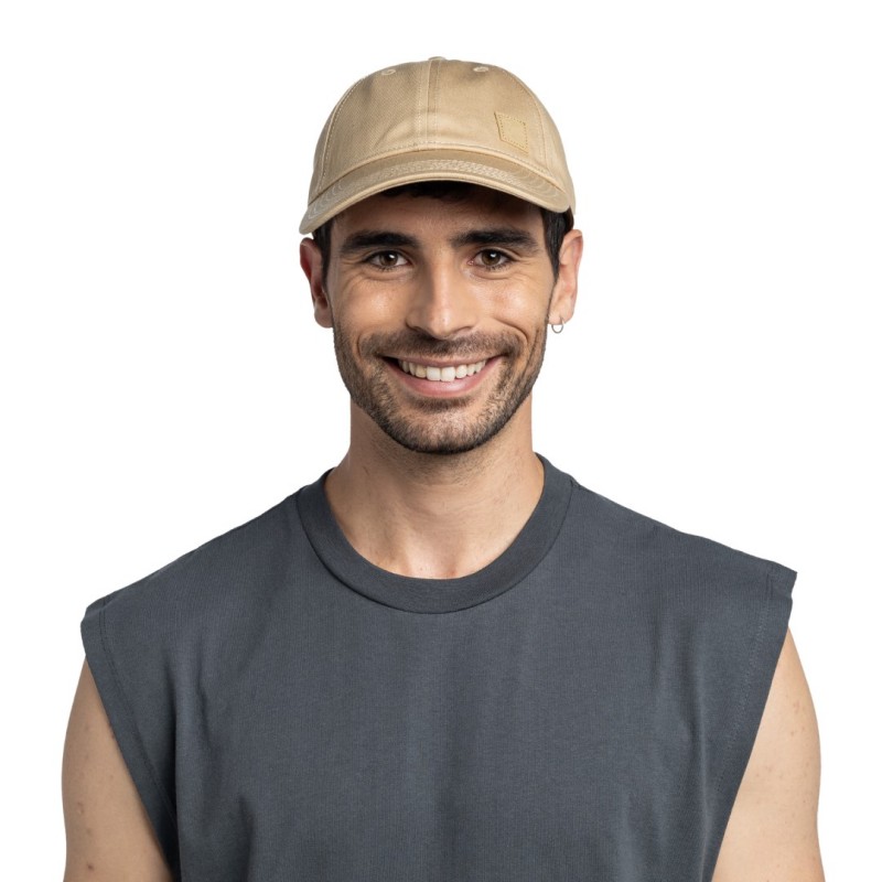 BUFF® KAPA S ŠILTOM BASEBALL CAP SOLID SAND                                     