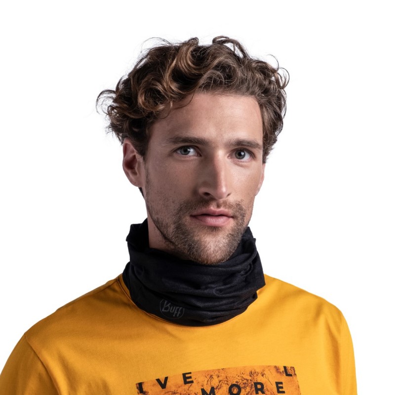 BUFF® ORIGINAL ECOSTRETCH MULTIFUNKCIONALNA TUBA SOLID BLACK
