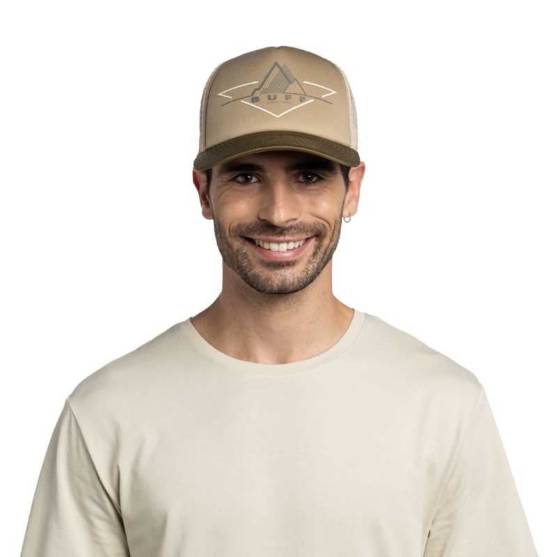 BUFF® TRUCKER KAPA S ŠILTOM BRAK KHAKI                            