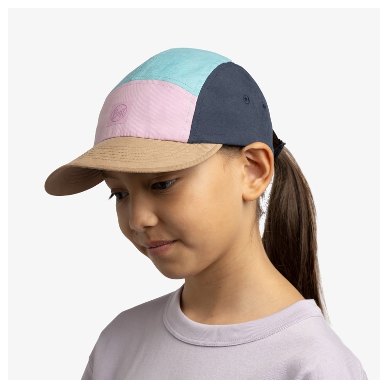 BUFF® OTROŠKA ŠPORTNA KAPA 5 PANEL GO CAPCOLART NIGHT BLUE KIDS