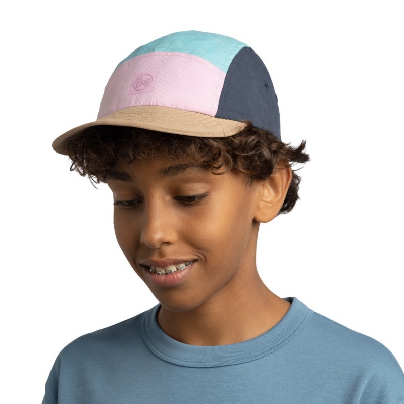 BUFF® OTROŠKA ŠPORTNA KAPA 5 PANEL GO CAPCOLART NIGHT BLUE KIDS