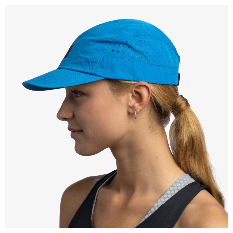 buff® športna kapa speed solid azure