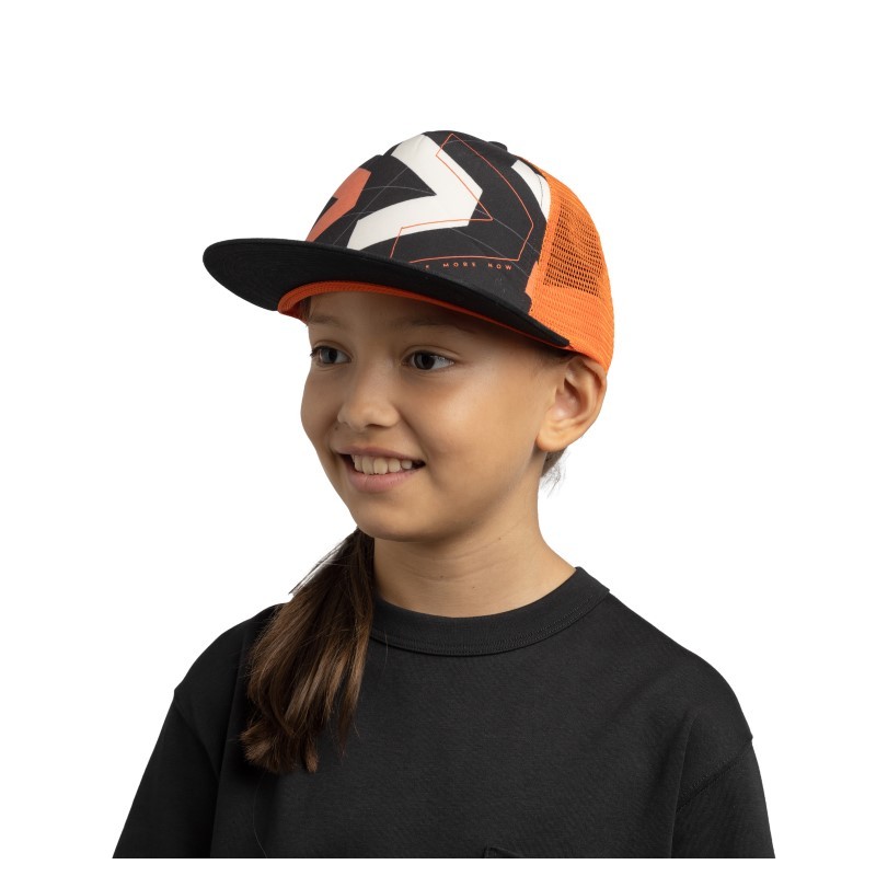 BUFF® OTROŠKA TRUCKER KAPA S ŠILTOM SKET BLACK