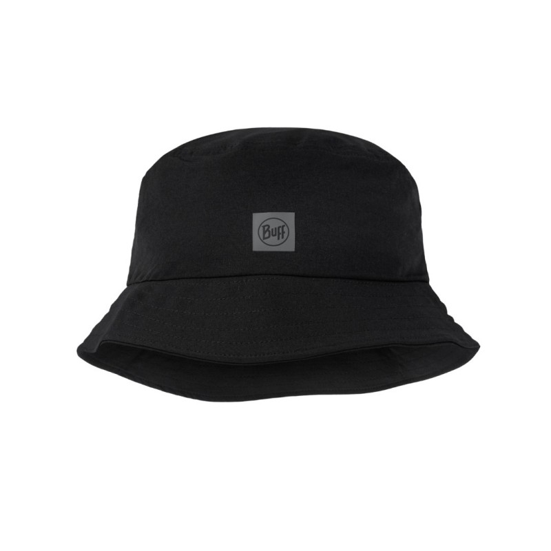 BUFF® POHODNIŠKA KAPA ADVENTURE BUCKET HAT SOLID BLACK                     