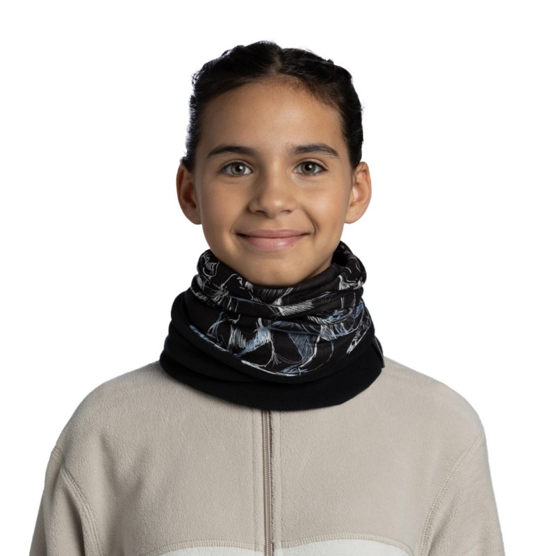 BUFF® OTROŠKA TUBA POLAR BARGY BLACK KIDS