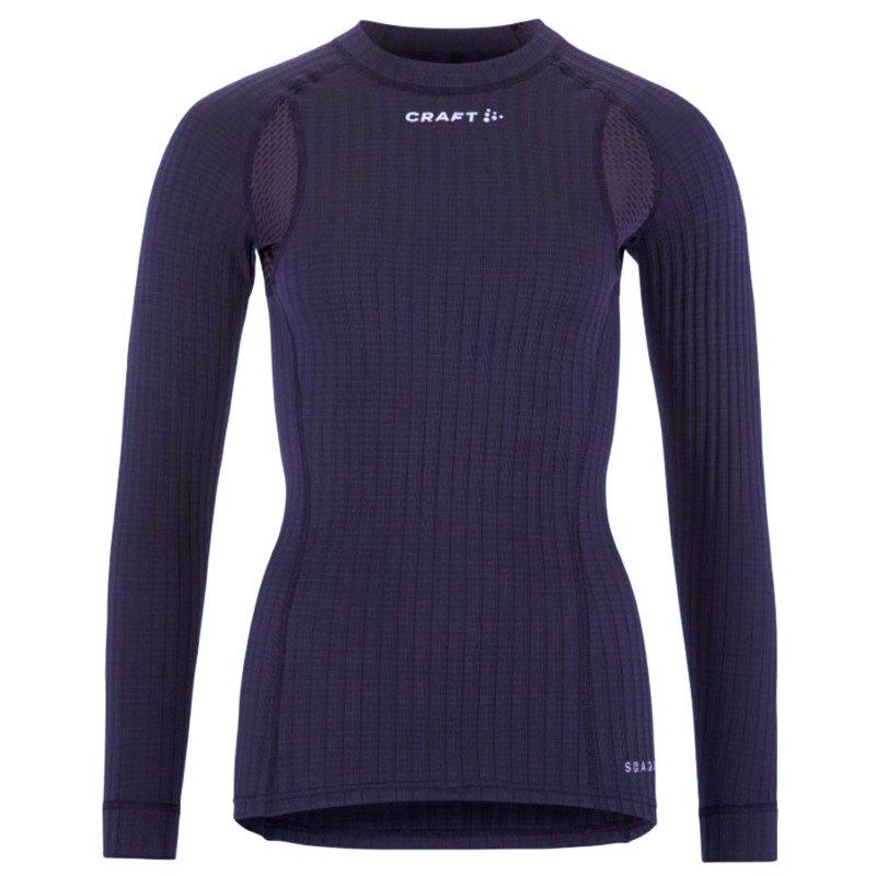 CRAFT ŽENSKA MAJICA Z DOLGIMI ROKAVI PRO ACTIVE TEMNO VIJOLIČNA EXTREME DK PLUM - AKTIVNO PERILO
