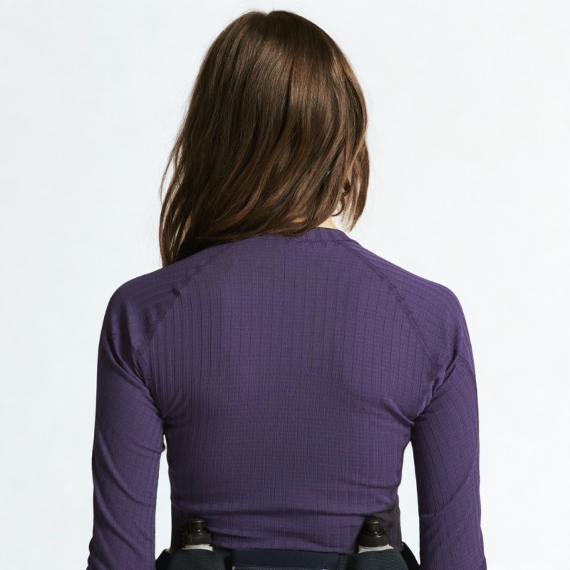 CRAFT ŽENSKA MAJICA Z DOLGIMI ROKAVI PRO ACTIVE TEMNO VIJOLIČNA EXTREME DK PLUM - AKTIVNO PERILO