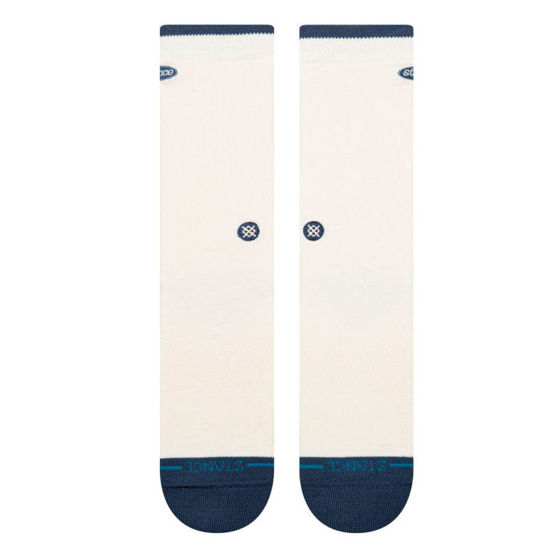 STANCE NOGAVICE BLURRED CREW CANVAS