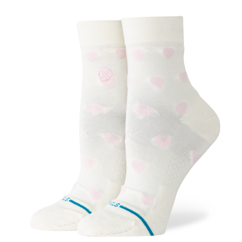 STANCE TANKE NOGAVICE HEARTS LOWRIDER IVORY