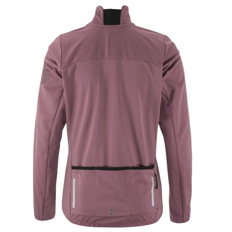 CRAFT ŽENSKA TOPLA VODOODPORNA KOLESARSKA JAKNA BIKE SUBZ JACKET 2 ROSE BROWN