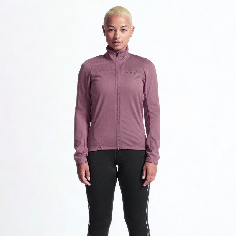 CRAFT ŽENSKA TOPLA VODOODPORNA KOLESARSKA JAKNA BIKE SUBZ JACKET 2 ROSE BROWN