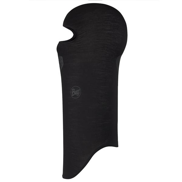 buff® podkapa lightweight merino wool balaclava solid black