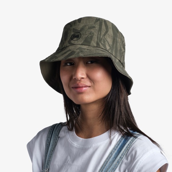 BUFF® POHODNIŠKA KAPA ADVENTURE BUCKET HAT AÇAI KHAKI