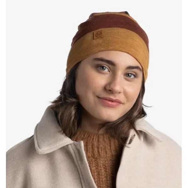 BUFF® VOLNENA KAPA MERINO MOVE MUSTARD