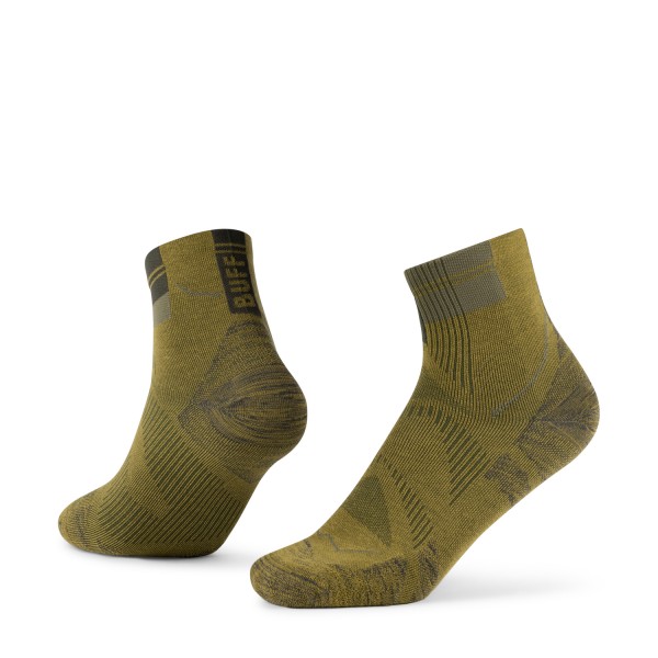 BUFF® TANKE COOLNET® NOGAVICE QUARTER KHAKI